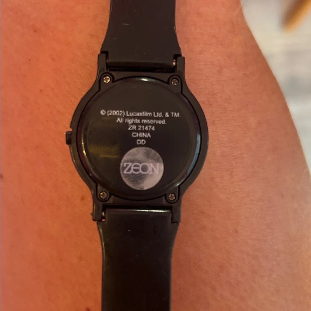 Black Obi-Wan Kenobi Watch Star Wars